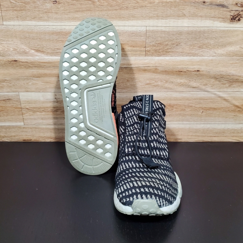 Adidas NMD TS1 Gore Tex Shoes Core Black Sesame Sneakers Men's Size 8 - Picture 9 of 11